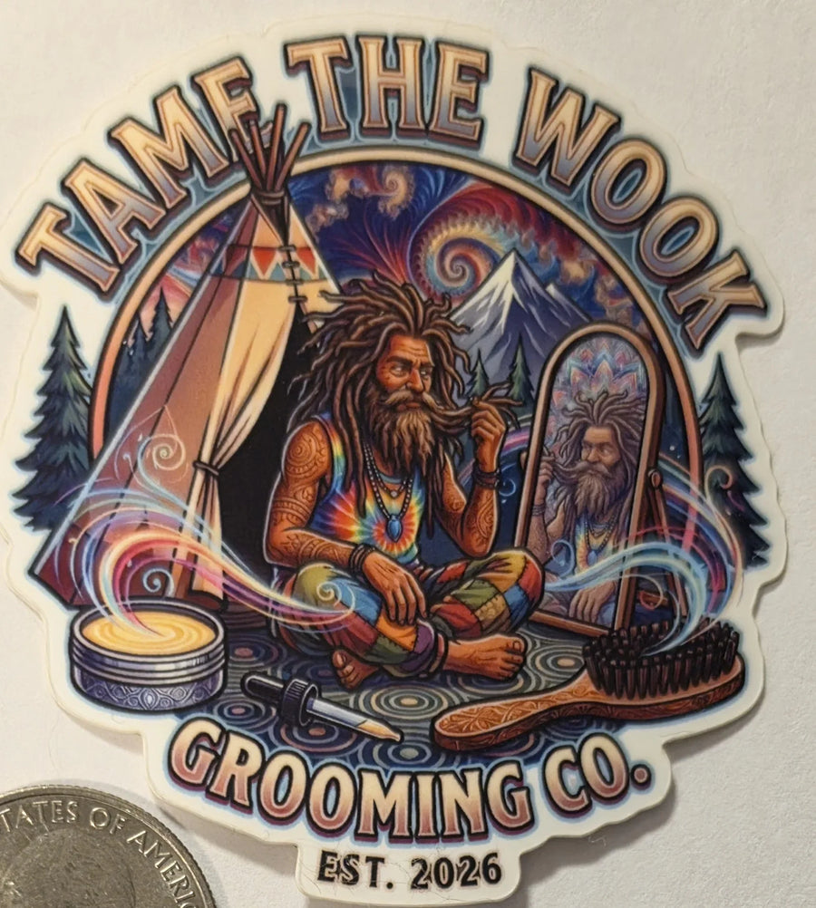 Tame the Wook Logo Sticker